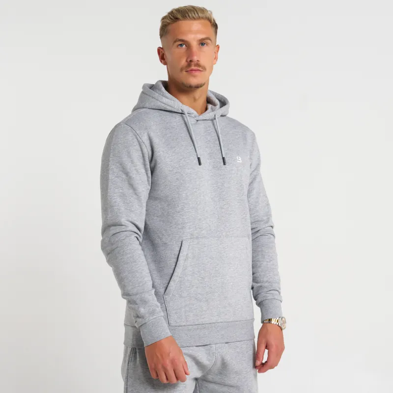 Signature Hoodie - Grey Marl sold by be inspired