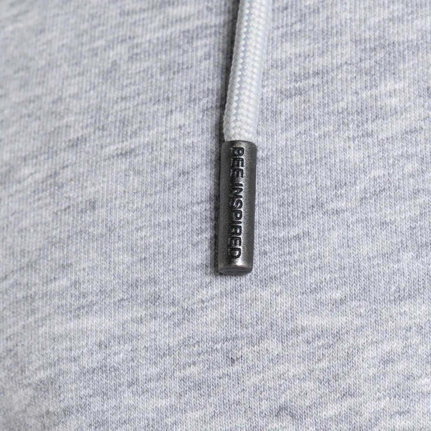 Signature Hoodie - Grey Marl sold by be inspired product image thumbnail 4