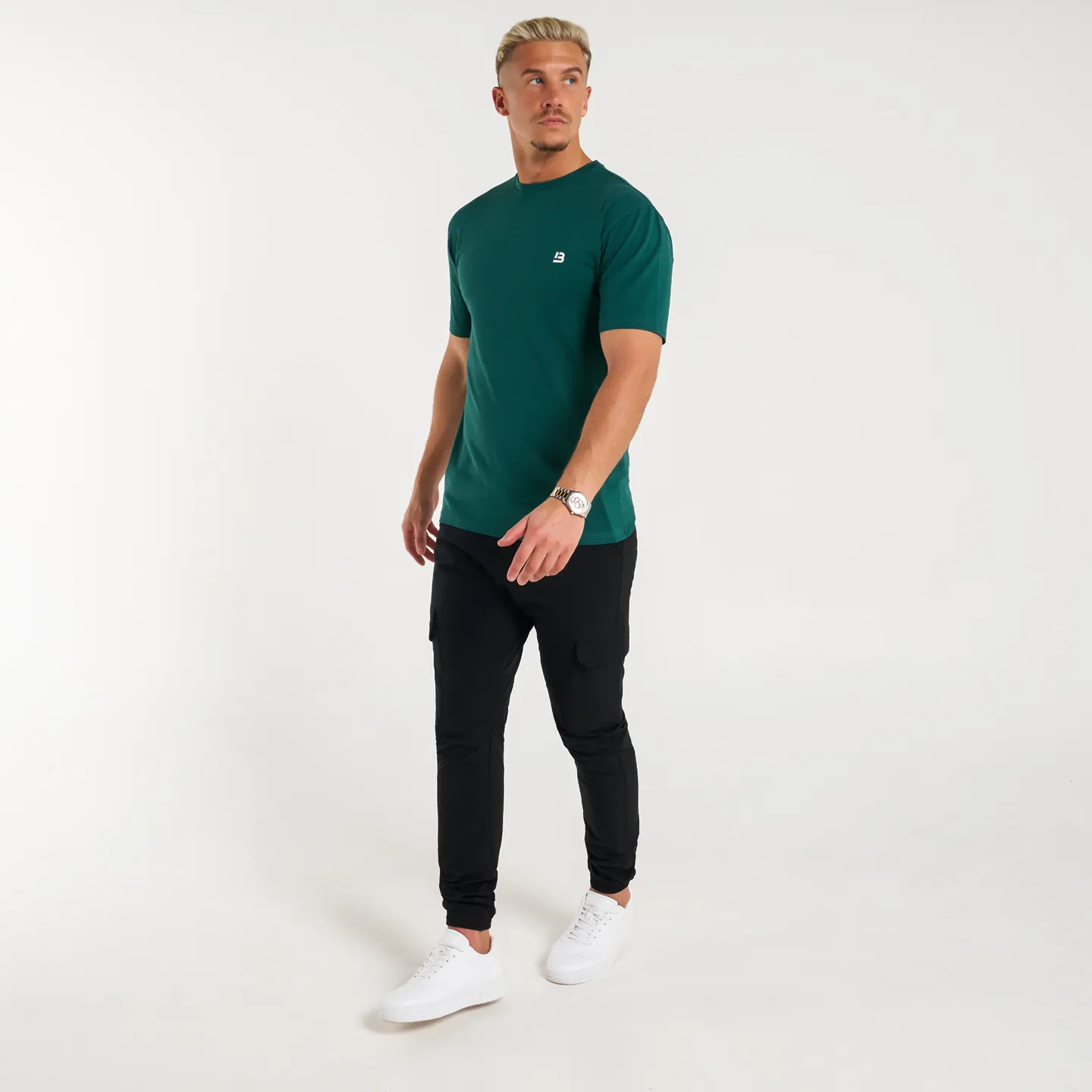 Signature T-Shirt - Forest Green sold by be inspired product image thumbnail 2