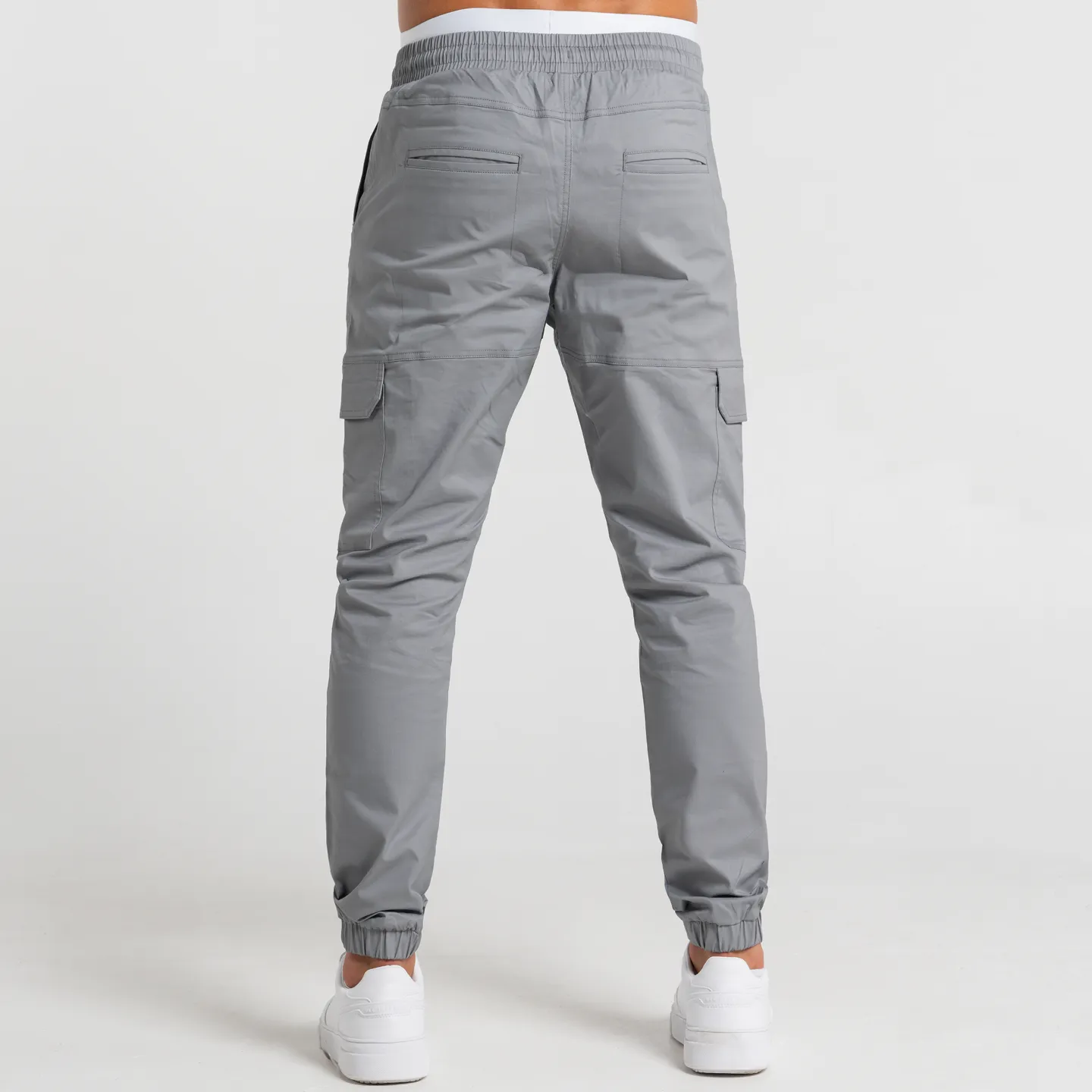 Rivero Cargo Pants - Light Grey sold by be inspired product image thumbnail 3