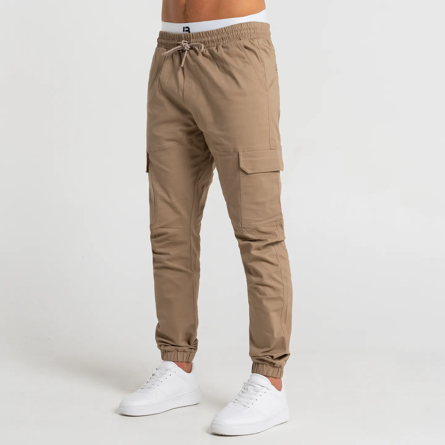 Rivero Cargo Pants - Taupe sold by be inspired product image thumbnail 5