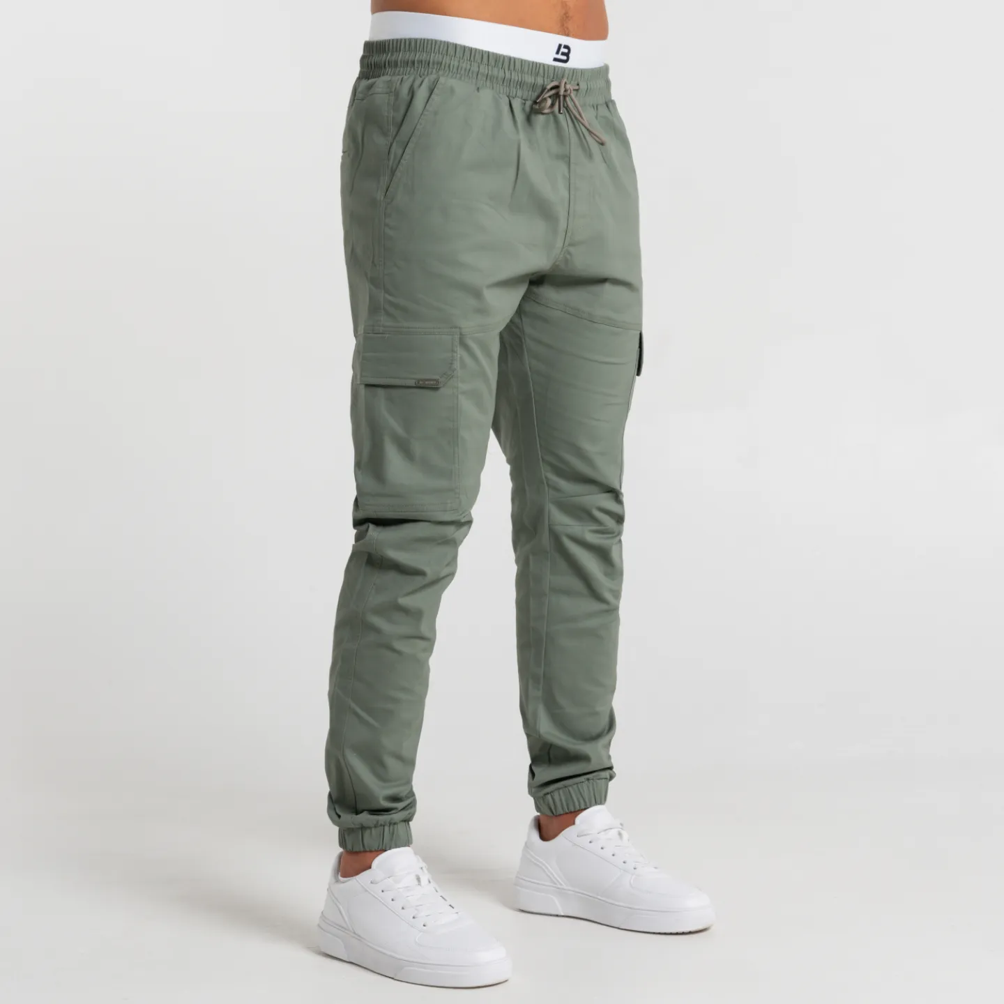 Rivero Cargo Pants - Sage sold by be inspired