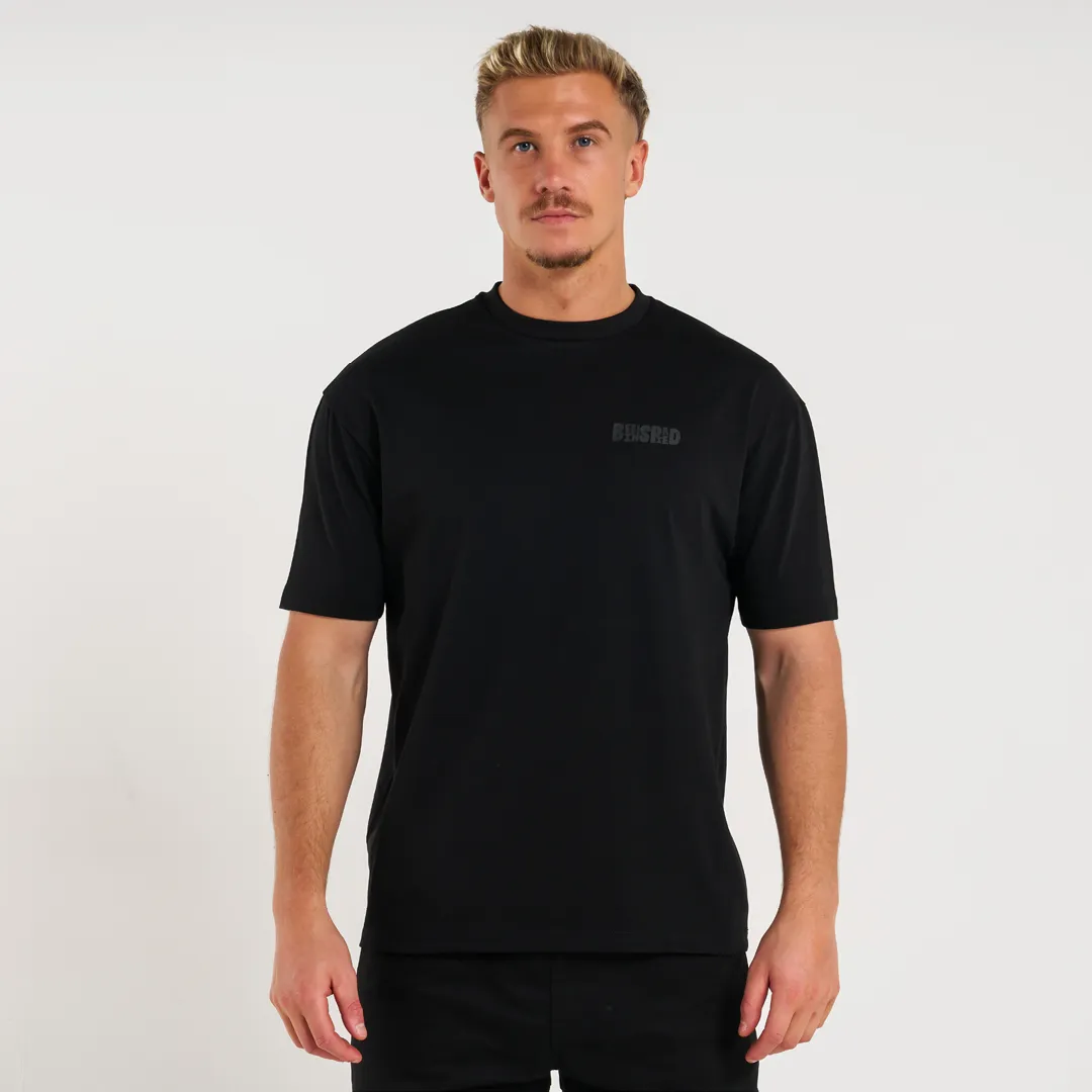 Aguirre T-Shirt - Black/Black sold by be inspired product image thumbnail 3