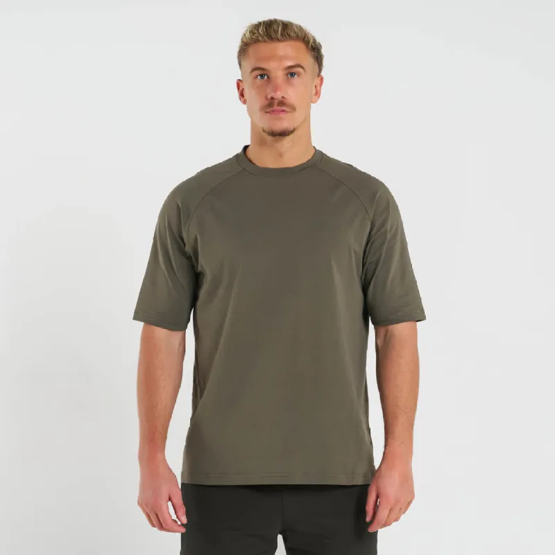 Alonso T-Shirt - Khaki sold by be inspired