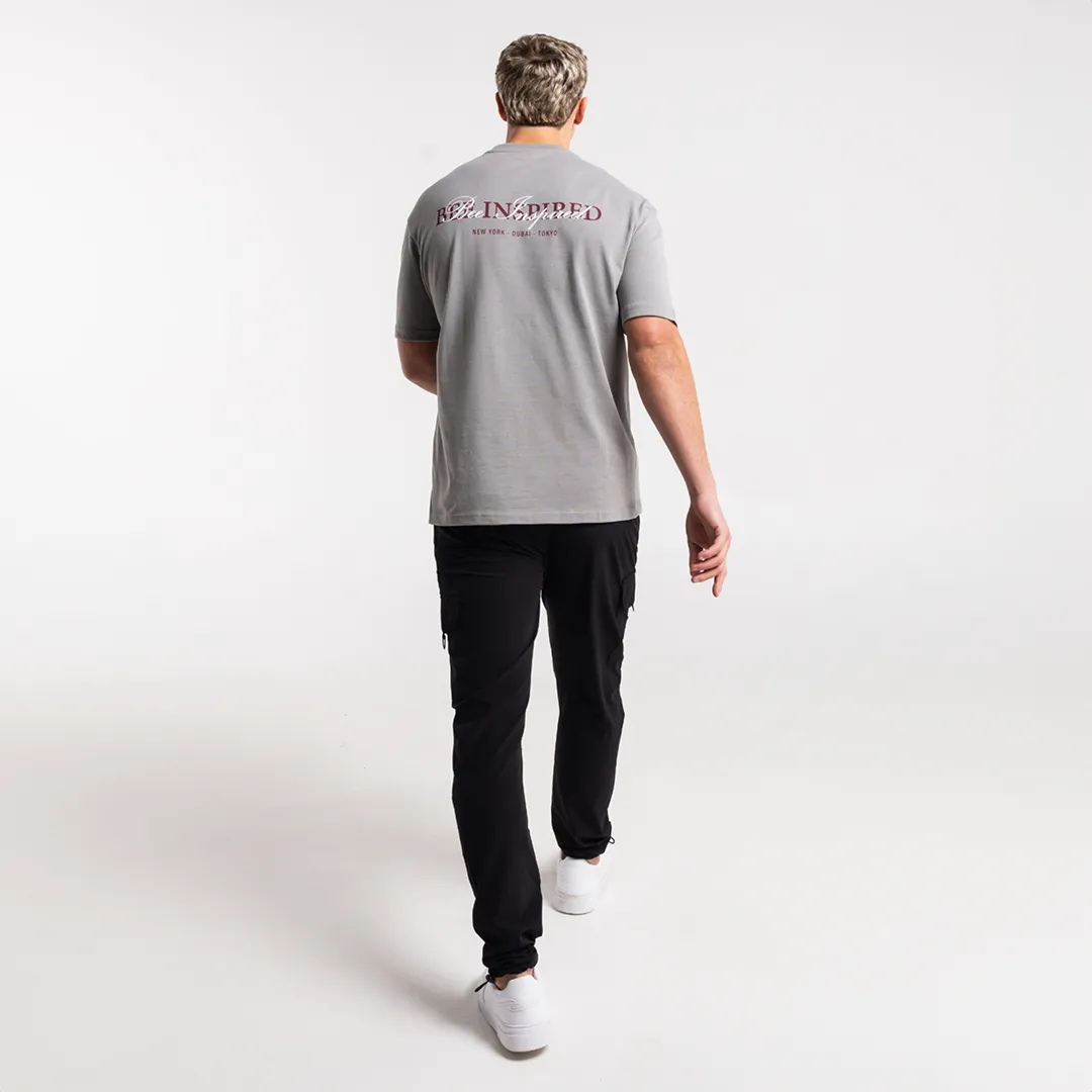 Stach T-Shirt - Grey sold by be inspired product image thumbnail 3