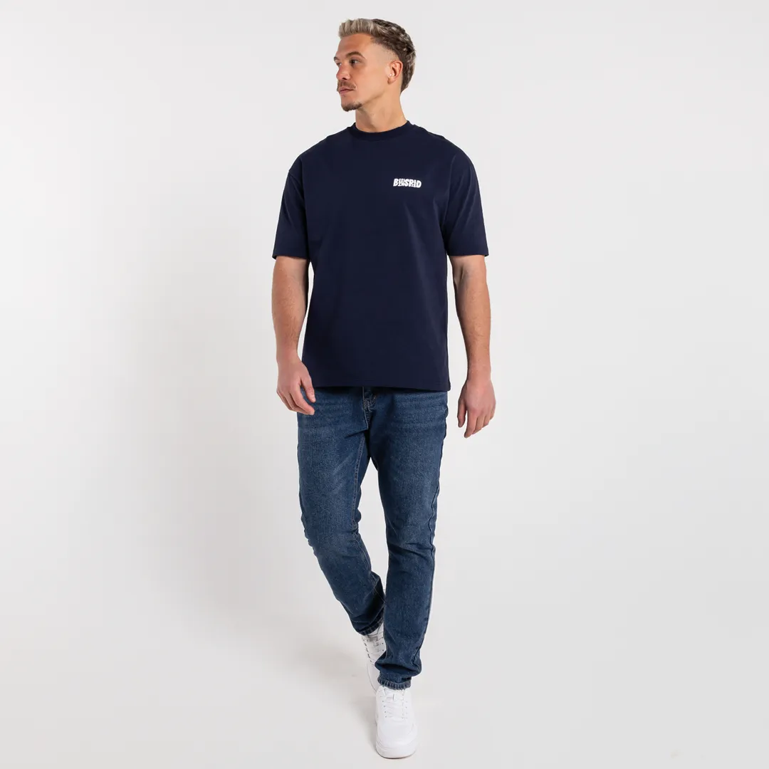 Aguirre T-Shirt - Navy sold by be inspired product image thumbnail 4
