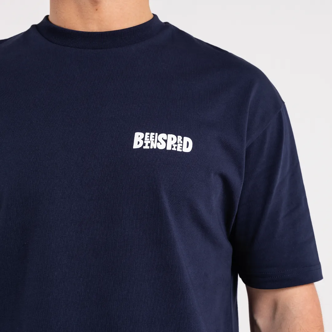 Aguirre T-Shirt - Navy sold by be inspired product image thumbnail 5
