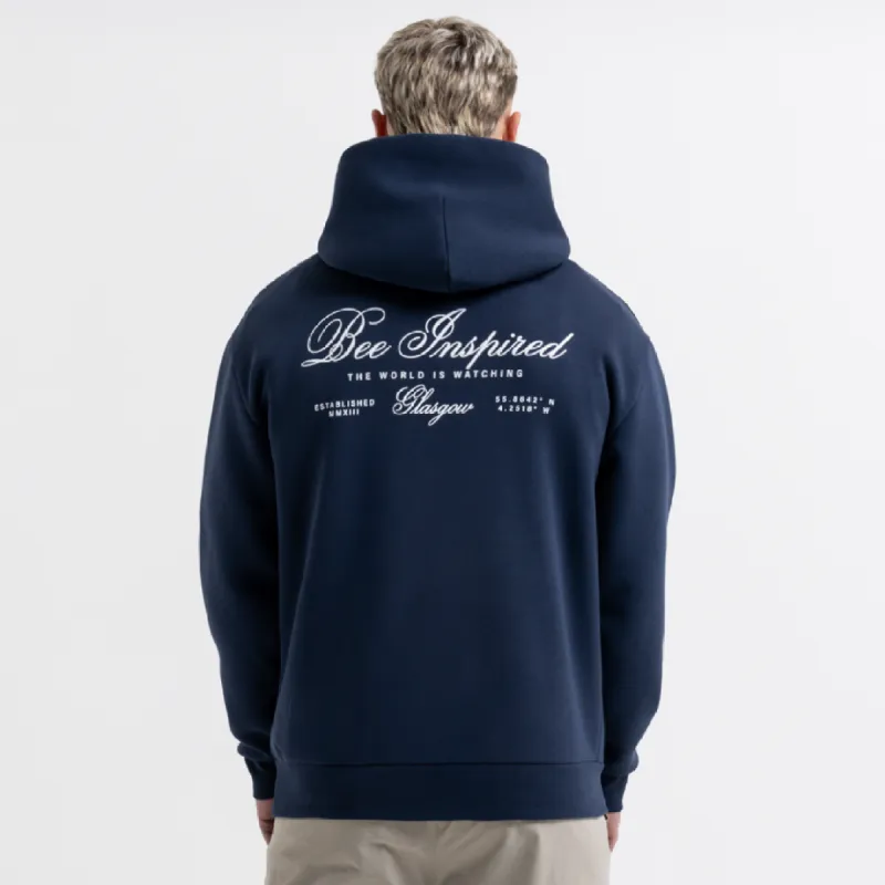Olise Hoodie - Navy sold by be inspired