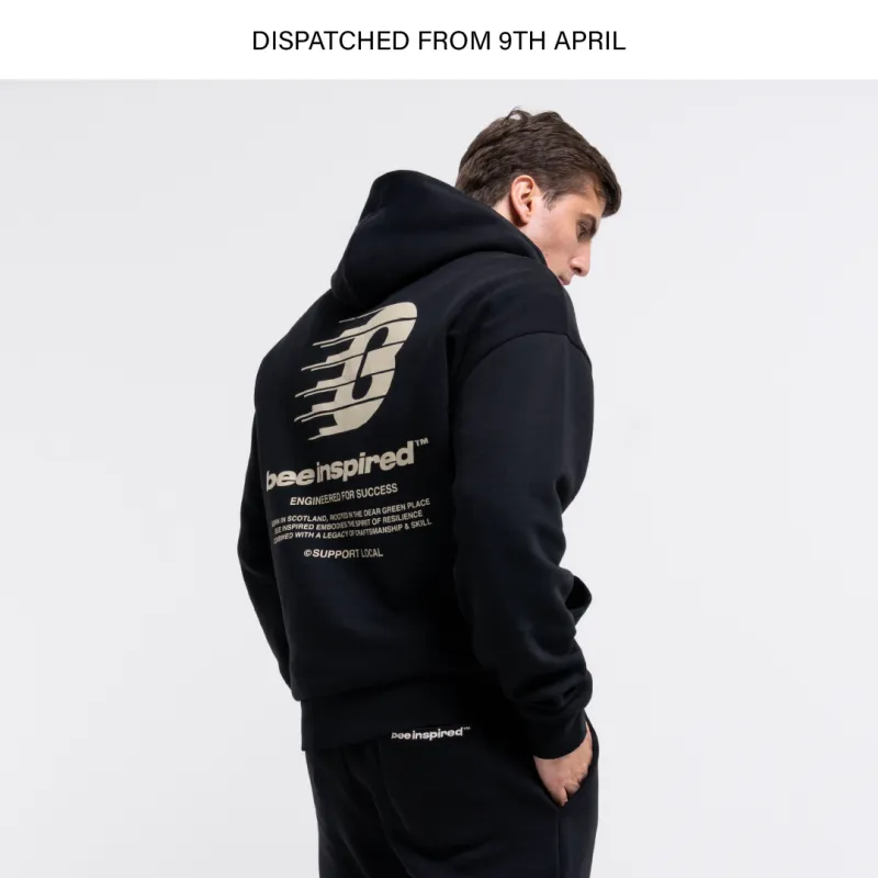 Cristante Hoodie - Black sold by be inspired