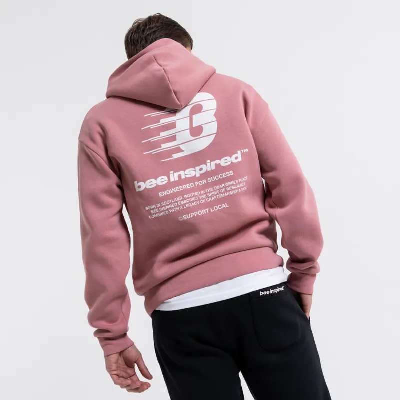 Cristante Hoodie - Dusky Pink sold by be inspired