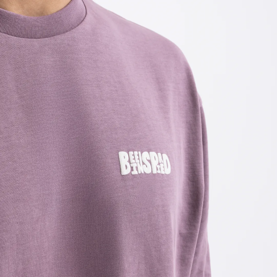 Aguirre T-Shirt - Mauve Dusk / White sold by be inspired product image thumbnail 3