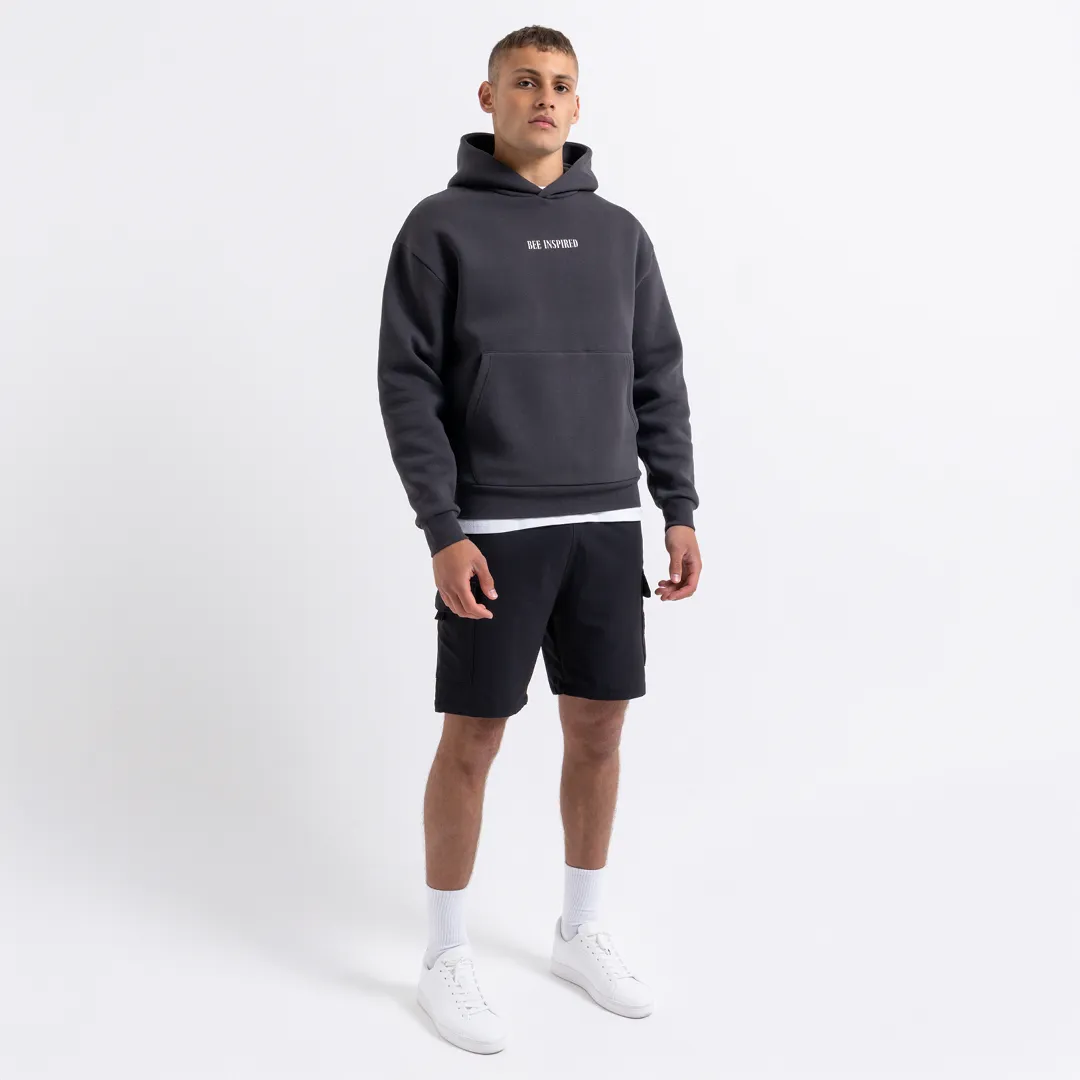 Kelleher Hoodie - Charcoal sold by be inspired product image thumbnail 2