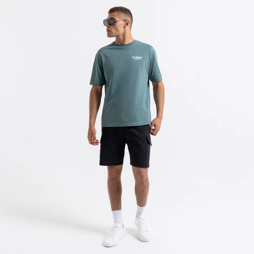 Grealish T-shirt - Teal Dusk sold by be inspired product image thumbnail 2