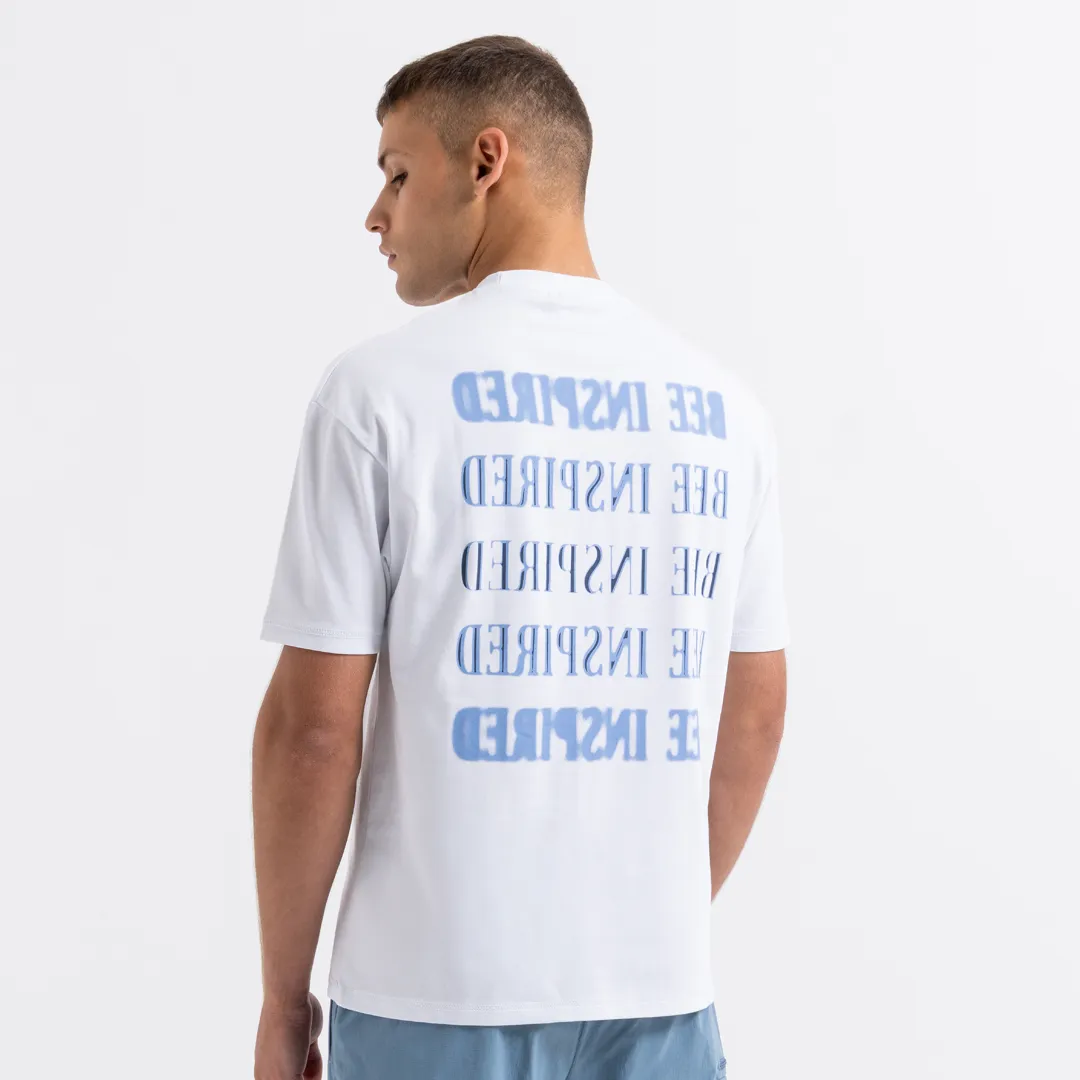 Kelleher T-Shirt - White sold by be inspired