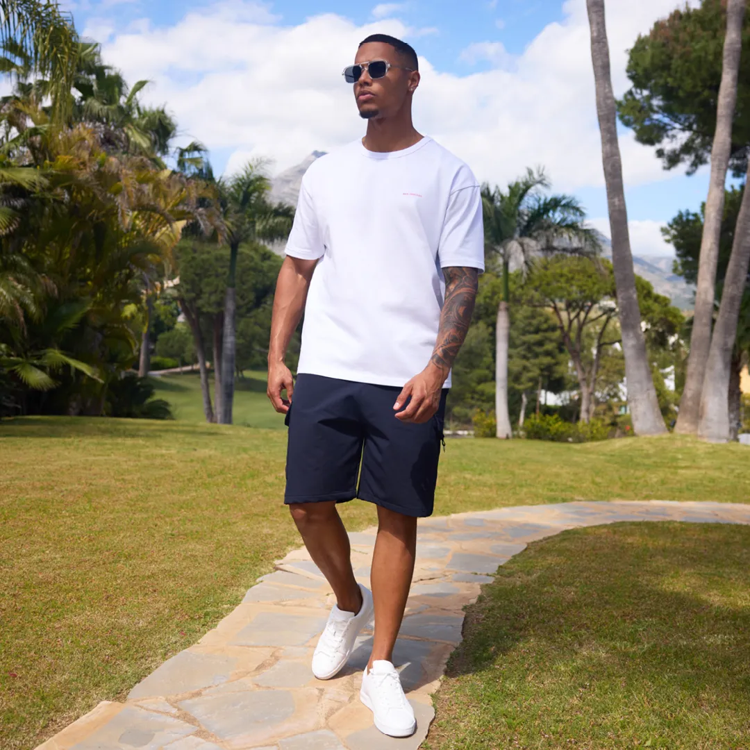 Hallberg T-Shirt - White/Pink sold by be inspired product image thumbnail 5