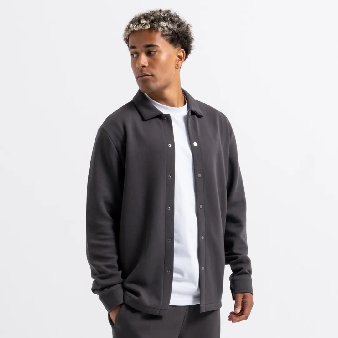 Rochet Overshirt - Pewter sold by be inspired