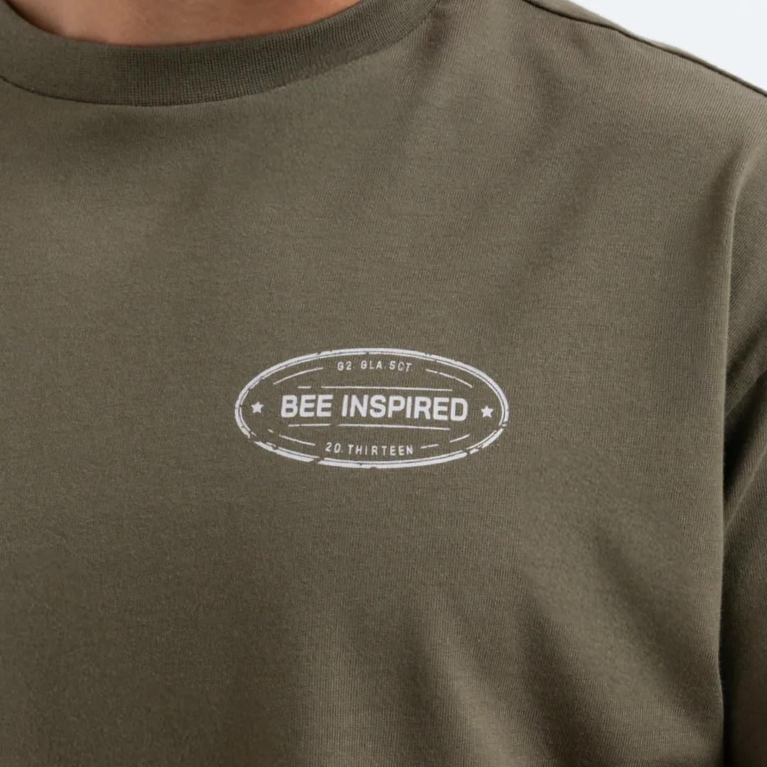 Juninho T-Shirt - Khaki sold by be inspired product image thumbnail 5