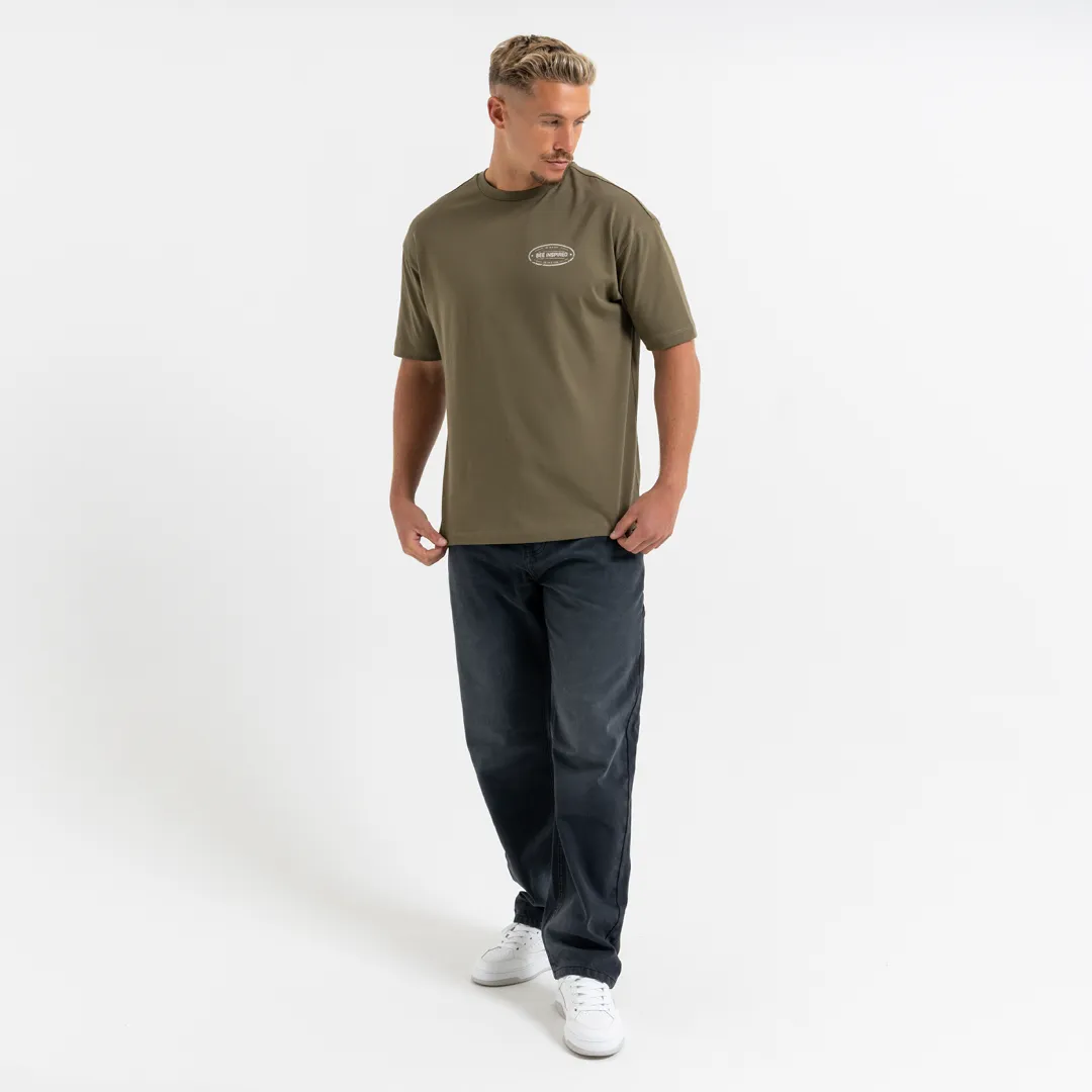 Juninho T-Shirt - Khaki sold by be inspired product image thumbnail 4