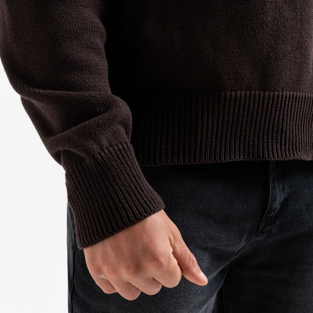 Conti Sweater - Coffee sold by be inspired product image thumbnail 5
