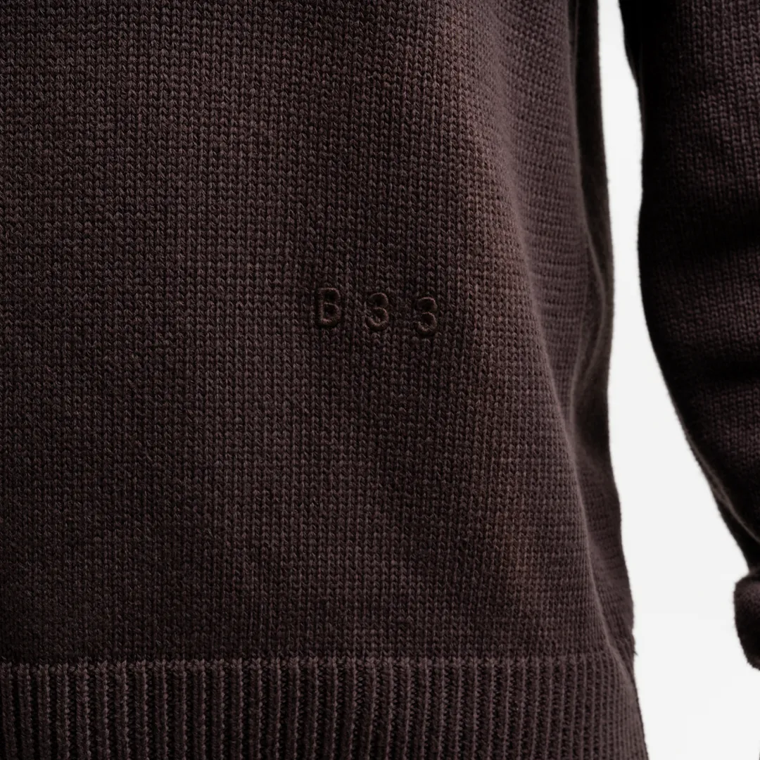 Conti Sweater - Coffee sold by be inspired product image thumbnail 4
