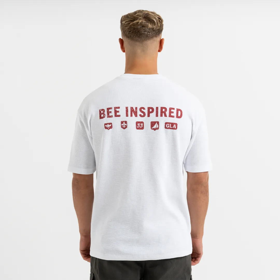 Becker T-Shirt - White sold by be inspired product image thumbnail 2