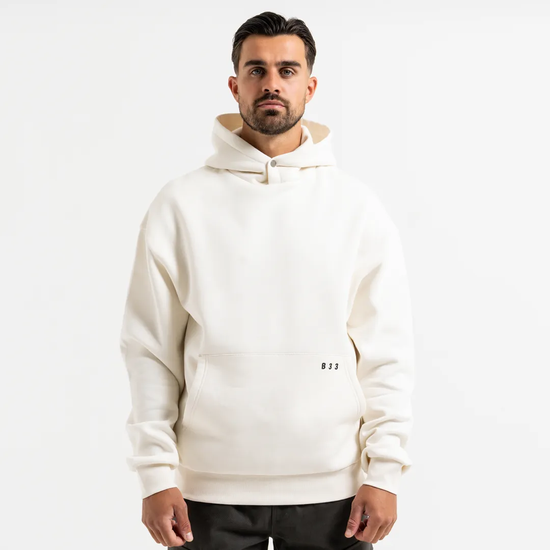 Millar Hoodie - Off White sold by be inspired product image thumbnail 3