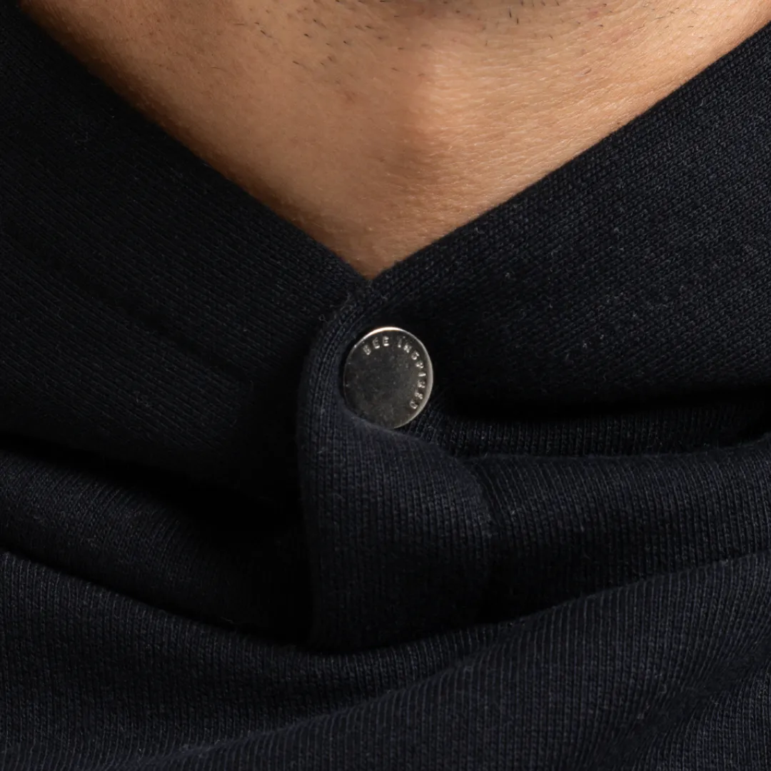 Millar Hoodie - Black sold by be inspired product image thumbnail 5