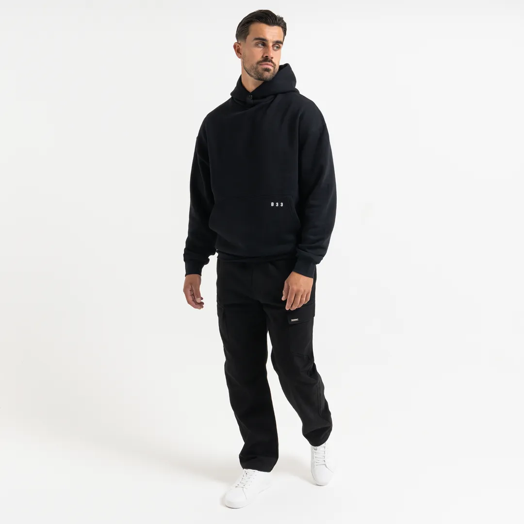 Millar Hoodie - Black sold by be inspired product image thumbnail 2