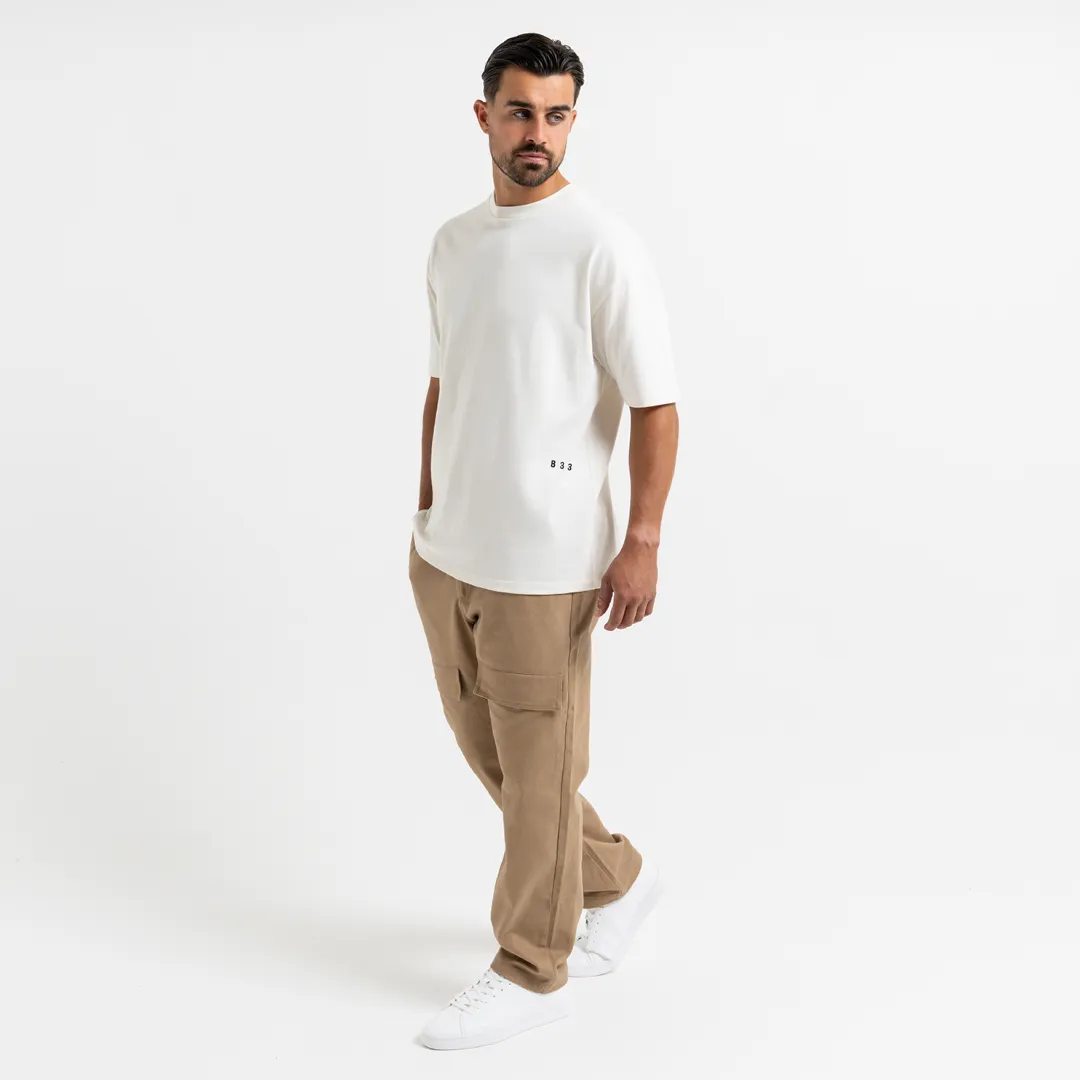 Millar T-Shirt - Off White sold by be inspired product image thumbnail 2