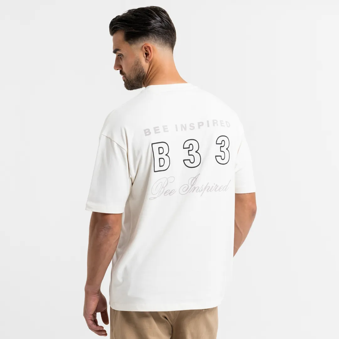 Millar T-Shirt - Off White sold by be inspired product image thumbnail 3