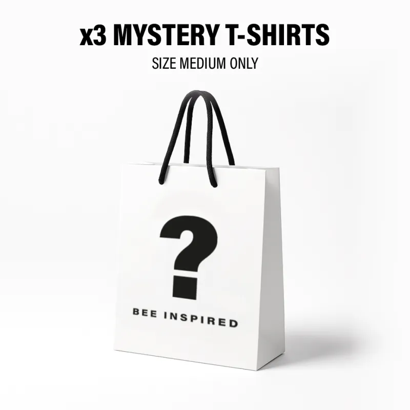 Mystery Bundle - x3 T-Shirts Size M sold by be inspired