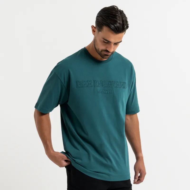 Levit T-Shirt - Teal sold by be inspired