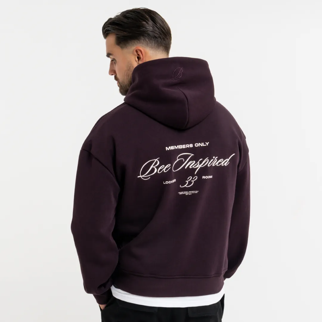 Team Hoodie - Plum sold by be inspired