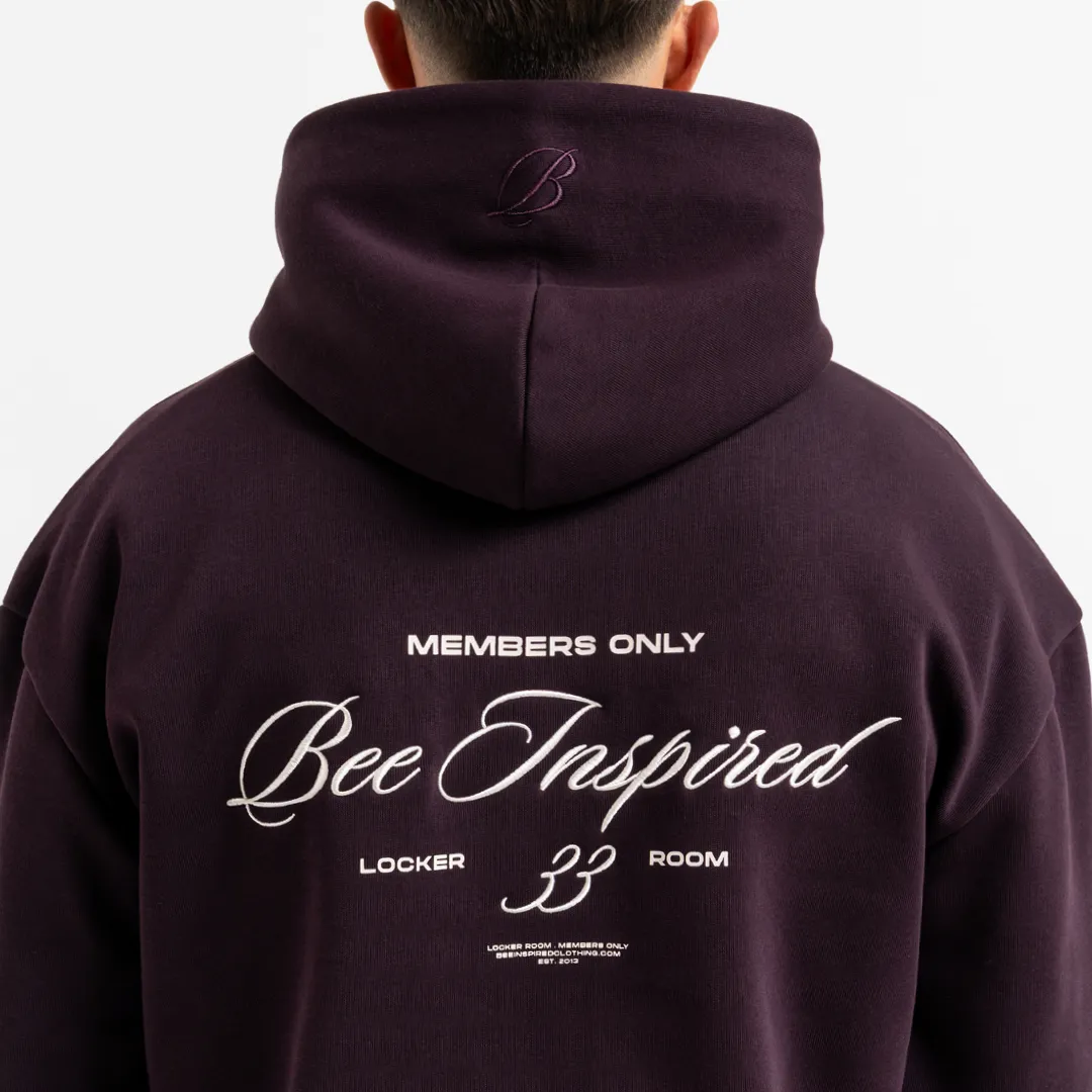 Team Hoodie - Plum sold by be inspired product image thumbnail 4