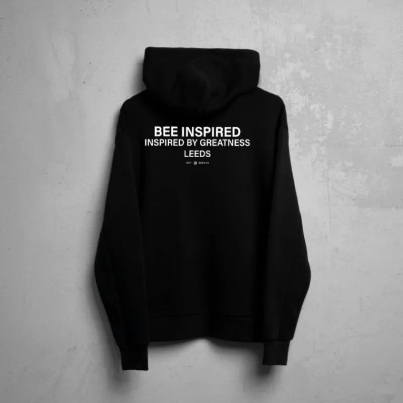 Leeds Hoodie - Black sold by be inspired