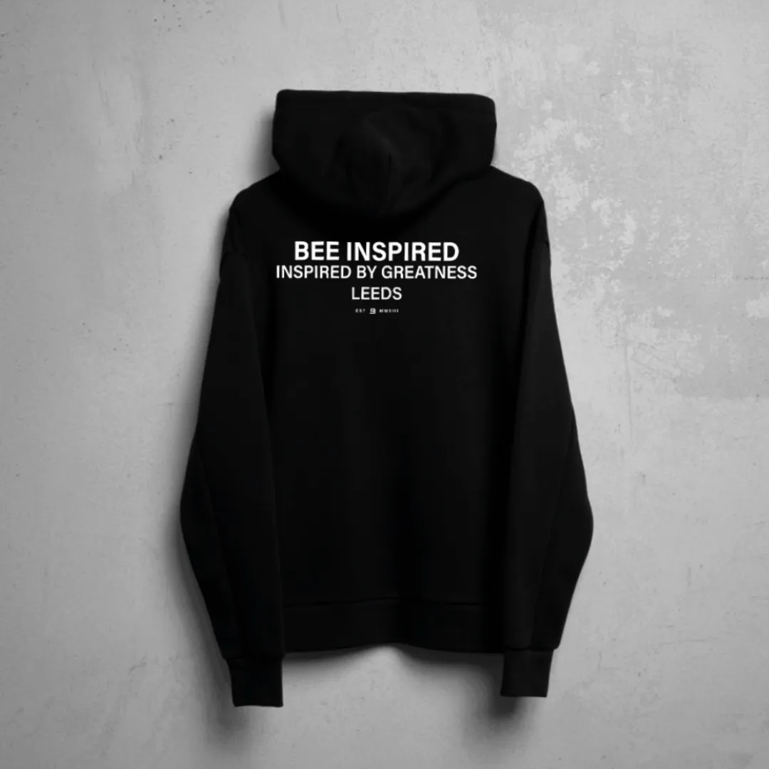 Leeds Hoodie - Black sold by be inspired