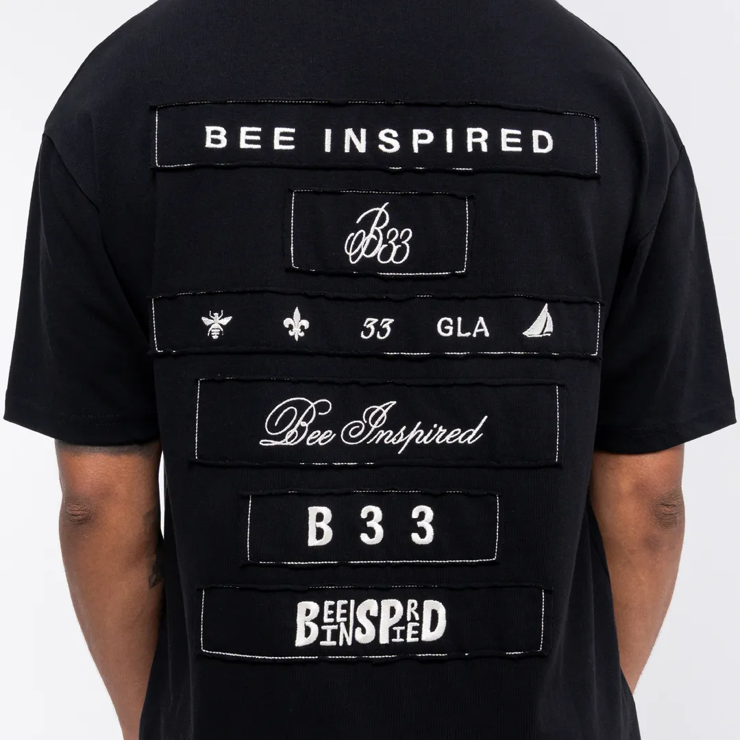 Legacy Logo T-Shirt - Black sold by be inspired product image thumbnail 4