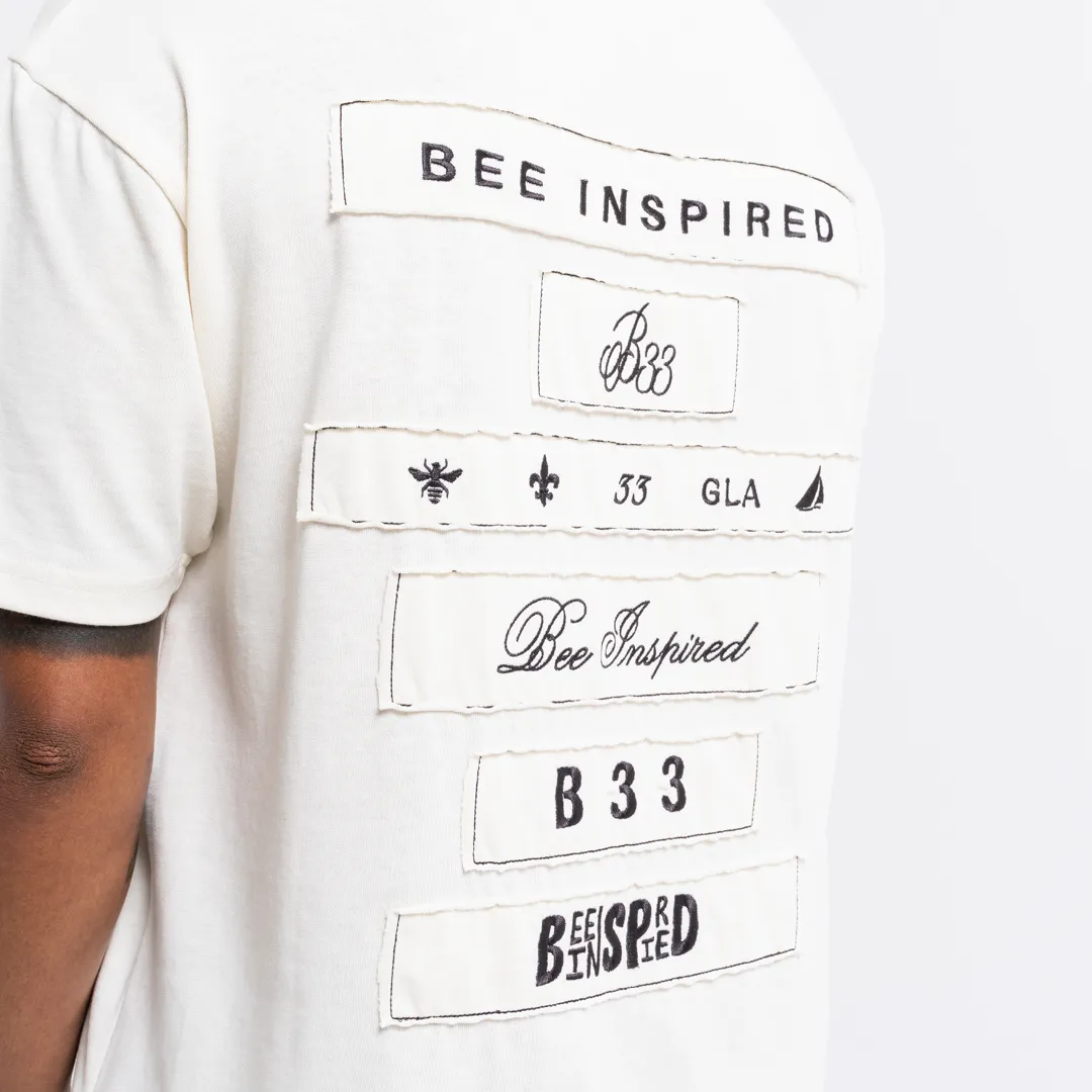 Legacy Logo T-Shirt - Off-White sold by be inspired product image thumbnail 4