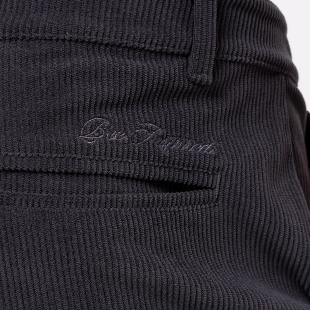 Zamorano Cord Pant - Charcoal sold by be inspired product image thumbnail 4