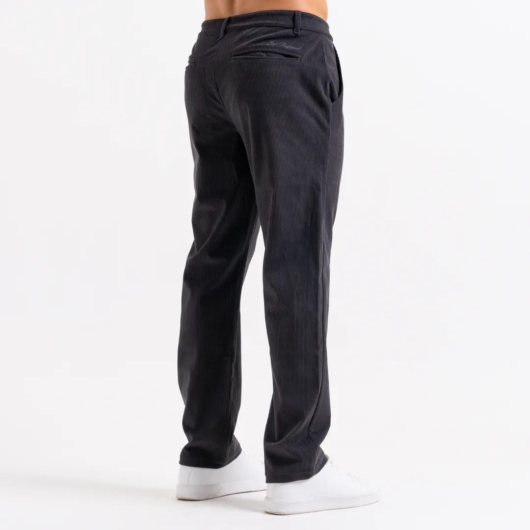 Zamorano Cord Pant - Charcoal sold by be inspired product image thumbnail 3