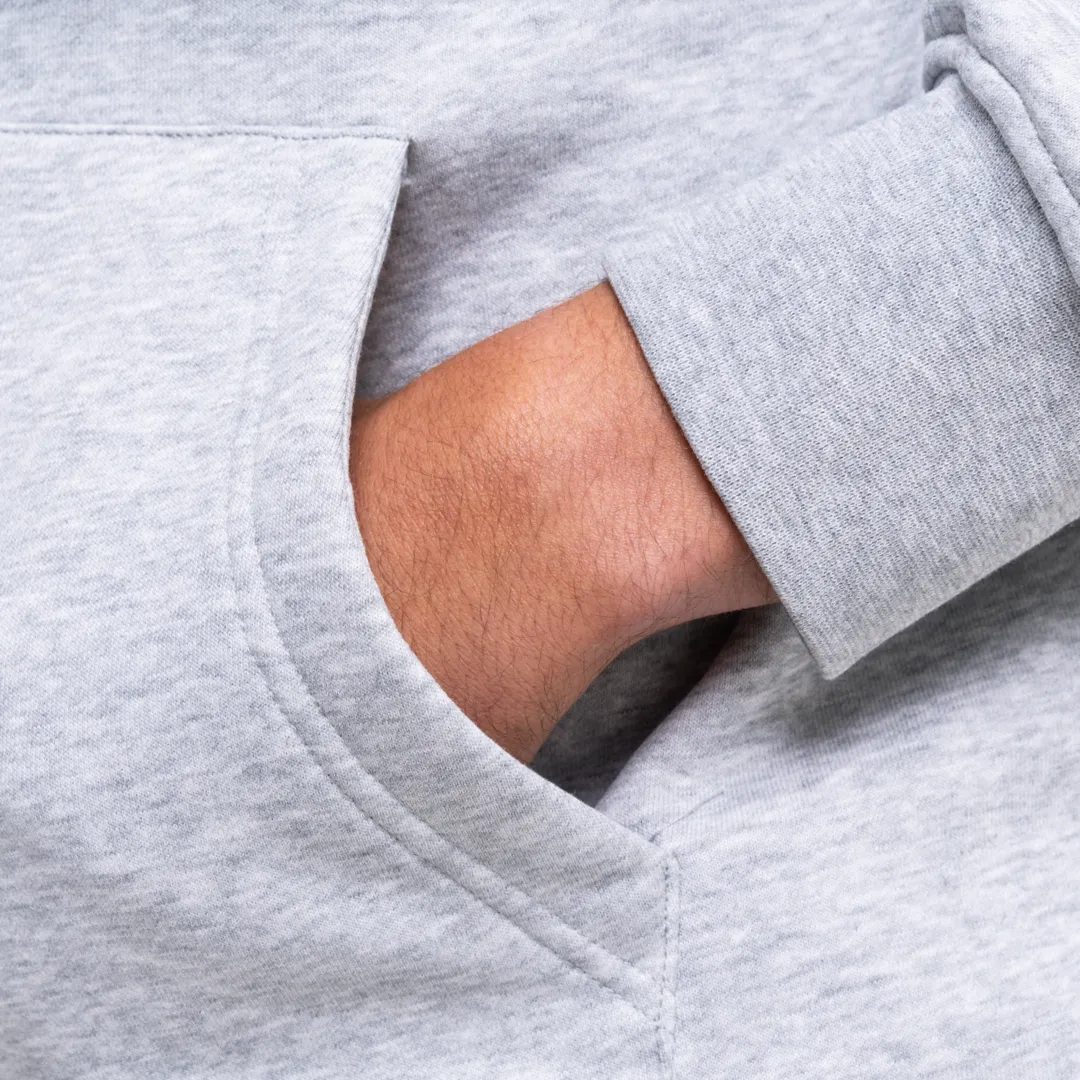 Legacy Hoodie - Grey Marl sold by be inspired product image thumbnail 4