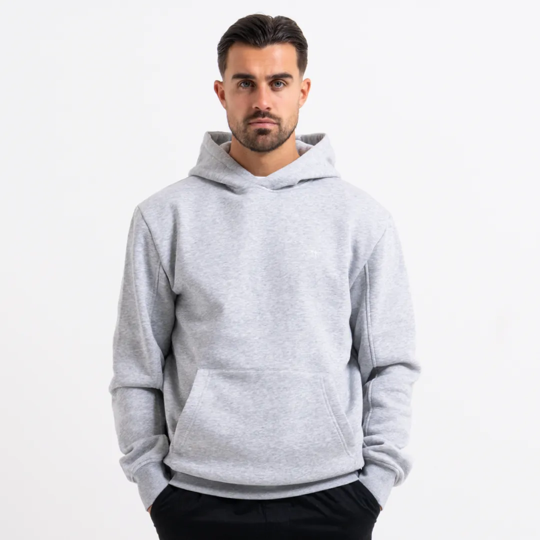 Legacy Hoodie - Grey Marl sold by be inspired