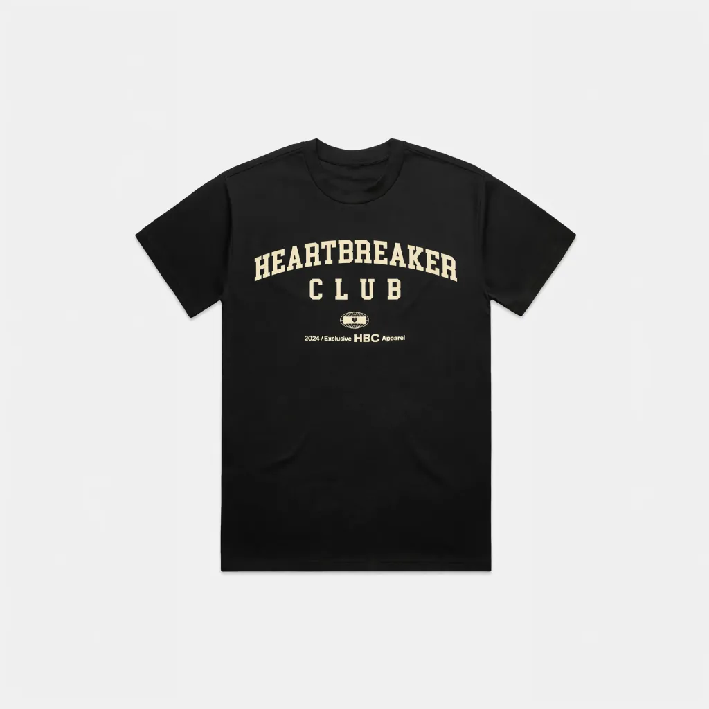 Heartbreaker Club - Apparel Black T-Shirt sold by be inspired product image thumbnail 3