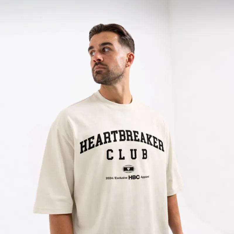 Heartbreaker Club - Apparel Cream T-Shirt sold by be inspired