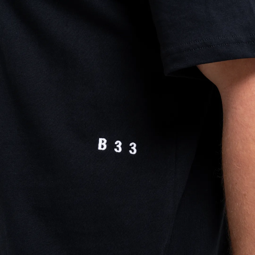 Initial T-Shirt - Black sold by be inspired product image thumbnail 3