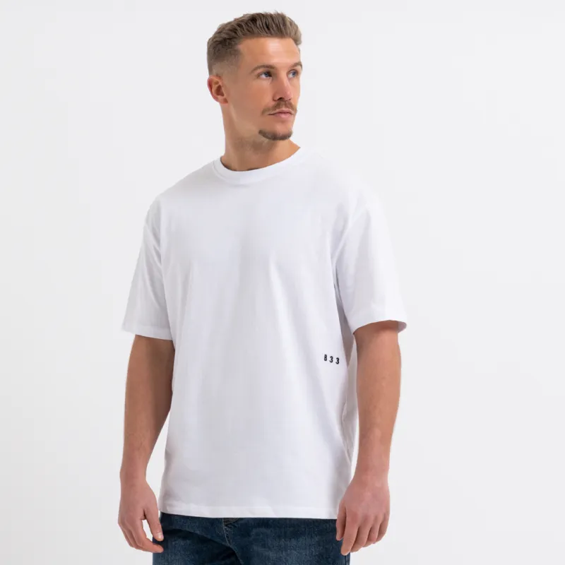 Initial T-Shirt - White made by be inspired
