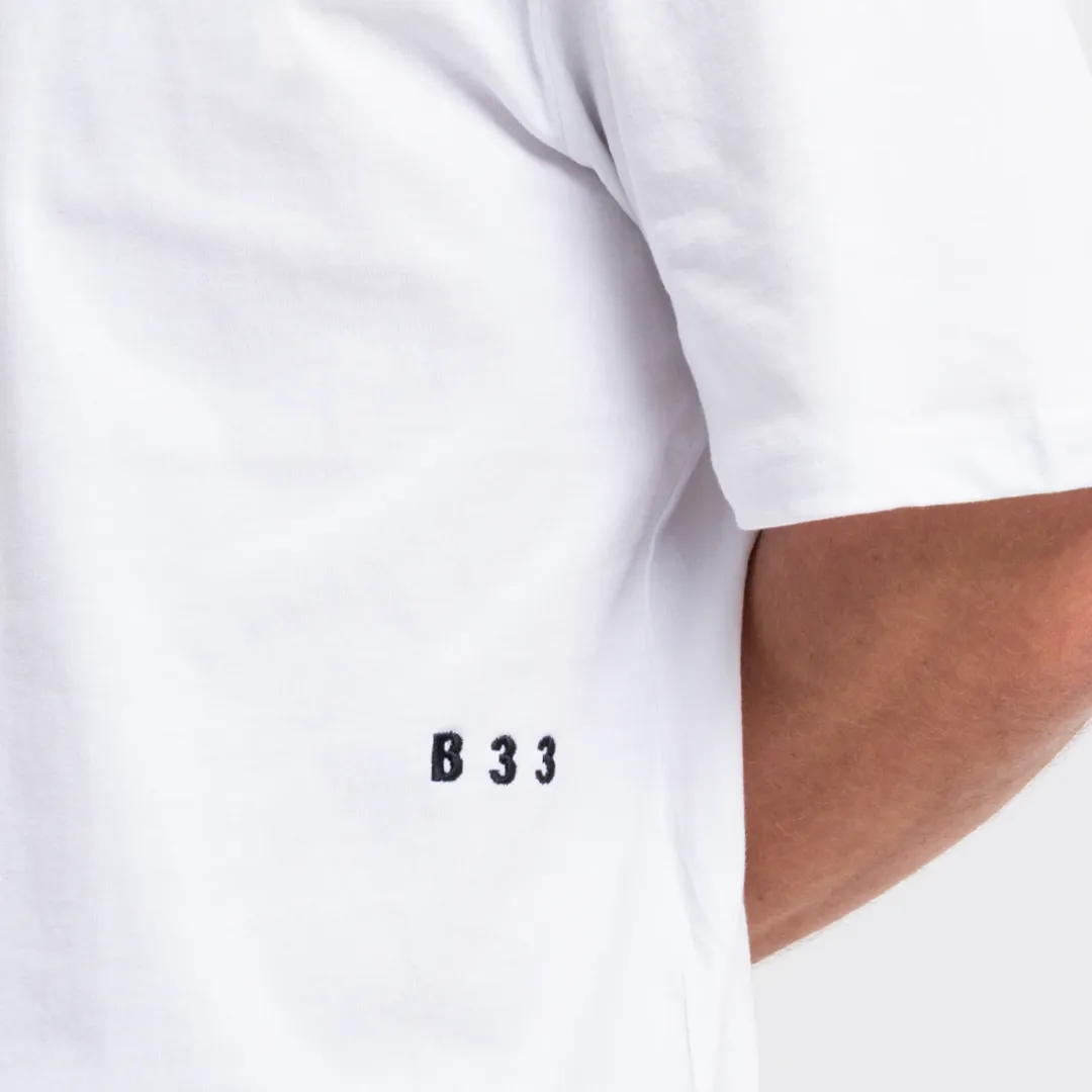 Initial T-Shirt - White sold by be inspired product image thumbnail 3
