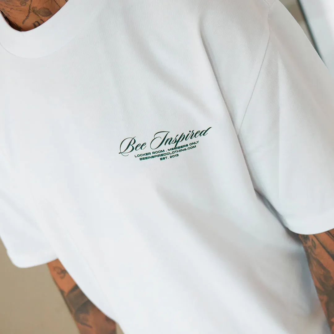 Team T-Shirt - White/Green sold by be inspired product image thumbnail 5