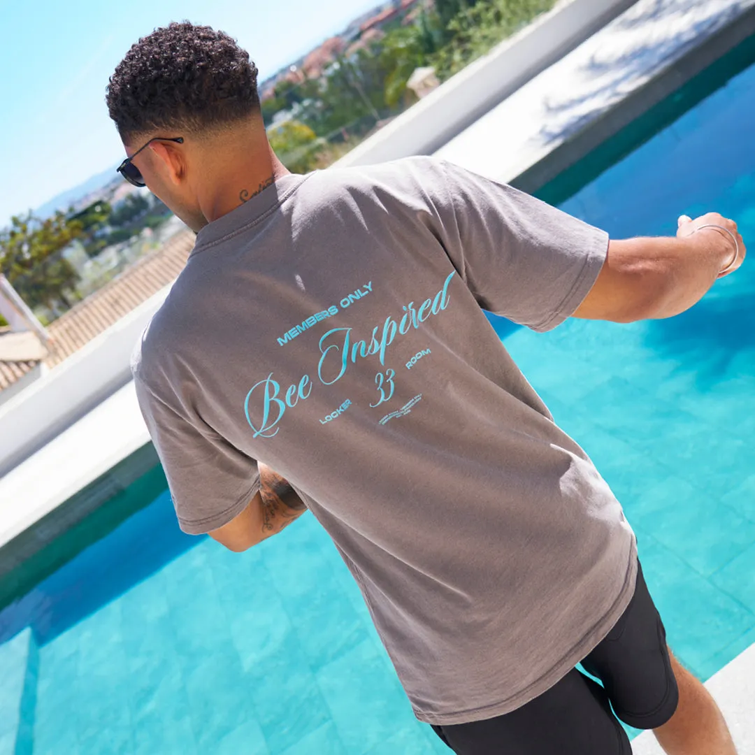 Team T-Shirt - Faded Grey/Blue sold by be inspired product image thumbnail 2