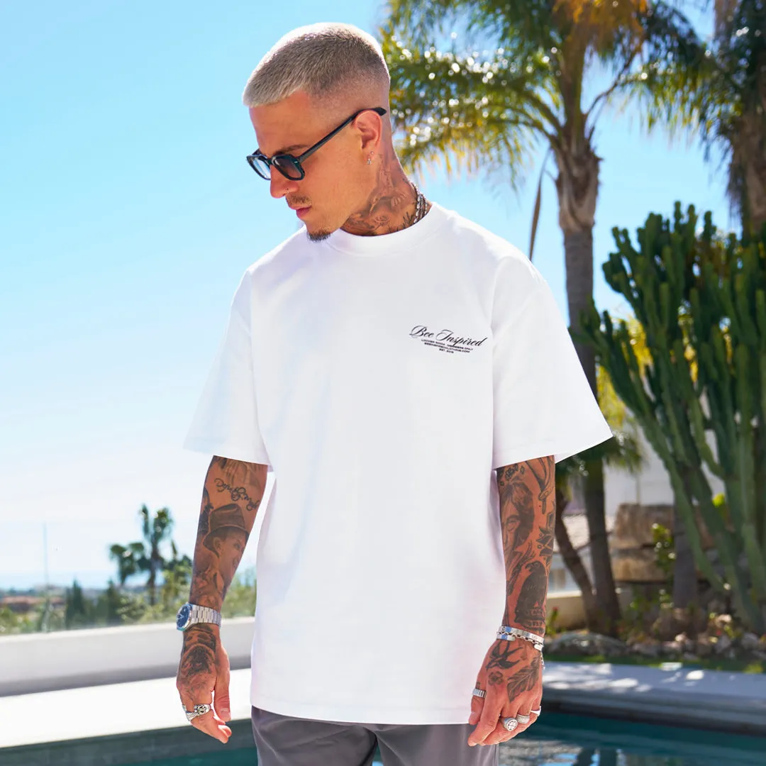 Team T-Shirt - White/Black sold by be inspired product image thumbnail 3